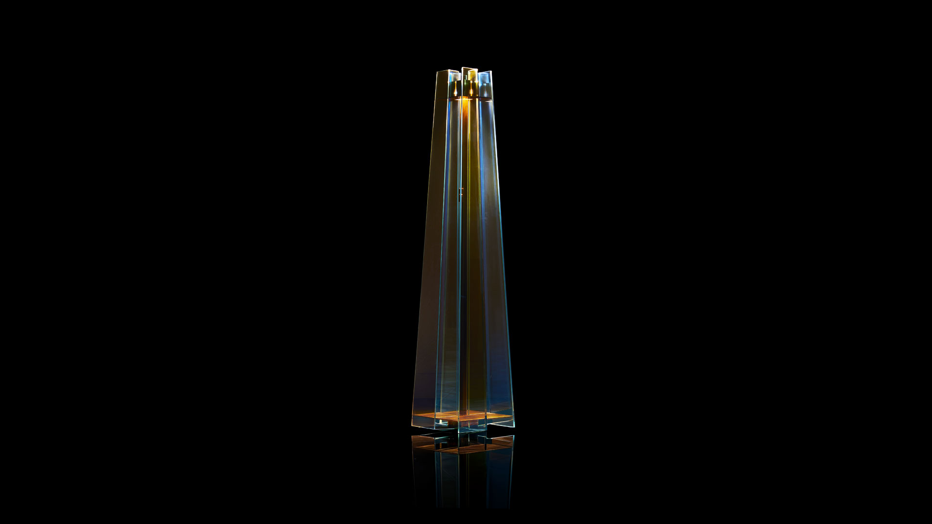 صورة مرجعية لإضاءة Henge Stalagmite؛ ليست منتجاً فعلياً مطابقاً لطرازنا التصوري أو مواصفاته