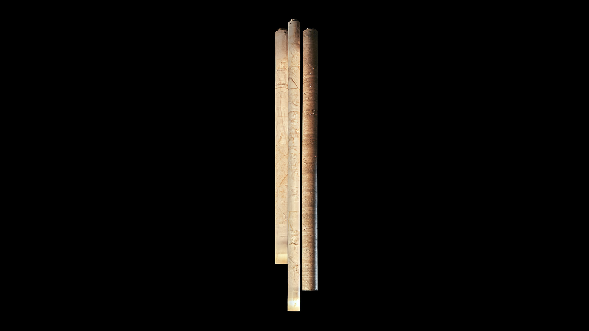 صورة مرجعية لإضاءة Henge Tele Light Stone؛ ليست منتجاً فعلياً مطابقاً لطرازنا التصوري أو مواصفاته